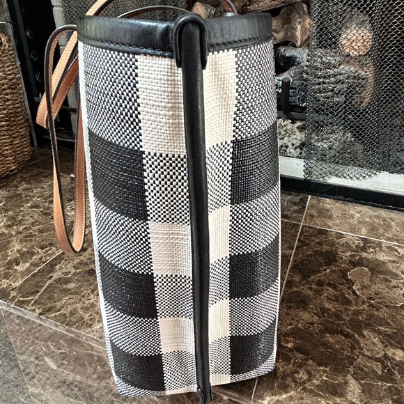 Tory Burch Gingham Tote - Picture 14 of 14